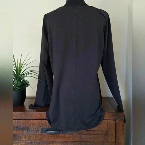 Champion C9 Athletic Long Sleeved Top Black Size Large - Picture 2 of 12